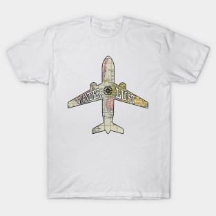 Wanderlust Airplane T-Shirt